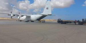 بالبلدي: انطلاق أولى المساعدات الجزائرية للشعب الفلسطينى نحو مطار العريش