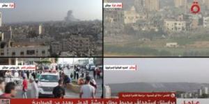 بالبلدي: القاهرة الإخبارية: أنباء عن إصابات فى صفوف الاحتلال بغلاف غزة وتضرر مركبات
