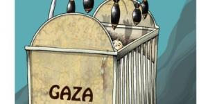 بالبلدي: رسام كاريكاتير مكسيكى يتضامن مع أطفال غزة: يقصفون فى مهدهم