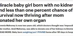 بالبلدي: فرصة بقائها على قيد الحياة 1%.. طفلة ولدت بدون كليتين وتبرعت الأم لإنقاذها