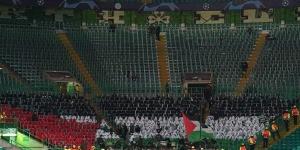 بالبلدي: رغم تحذيرات يويفا | جماهير سيلتيك ترفع علم فلسطين belbalady.net