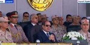 بالبلدي: السيسي: مصر لم تتجاوز حدودها أبدا.. وقواتنا المسلحة هدفها حماية البلاد