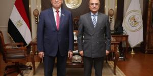 بالبلدي: وزير العدل يستقبل سفير جمهورية كازاخستان بالقاهرة