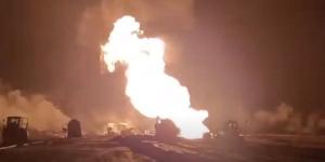بالبلدي: انفجار كبير داخل قاعدة عسكرية أمريكية في حقل العمر النفطي بسوريا belbalady.net