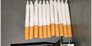بالبلدي: جمارك مطار الغردقة تضبط محاولة تهريب عدد من السجائر بها مخدر الماريجوانا