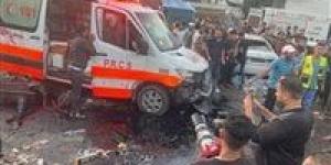 بالبلدي : جيش الاحتلال الإسرائيلي يستهدف سيارة إسعاف تنقل جرحى باتجاه معبر رفح
