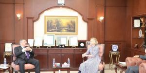 بالبلدي: محافظ البحر الأحمر يستقبل سفيرة إستونيا بالقاهرة