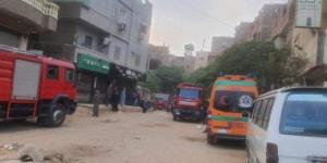 بالبلدي: إصابة شخص إثر اندلاع حريق شقة سكنية فى منطقة العمرانية