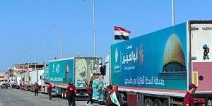 بالبلدي: 103 شاحنات أمس.. استمرار إدخال المساعدات الإنسانية والإغاثية لغزة من معبر رفح belbalady.net