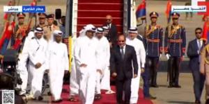 بالبلدي: الرئيس السيسي يستقبل أمير قطر في مطار القاهرة (بث مباشر)
