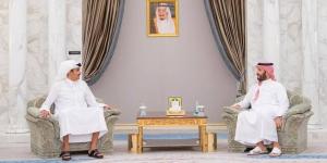 ولي العهد وأمير قطر يبحثان تطورات الأوضاع في غزة وتعزيز العلاقات الثنائية بالبلدي | BeLBaLaDy