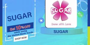 بالبلدي : المصرف المتحد يتيح 10% خصم من Sugar Gift Shops