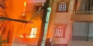 بالبلدي : السيطرة على حريق اندلع في وحدتين سكنيتين بالدقهلية