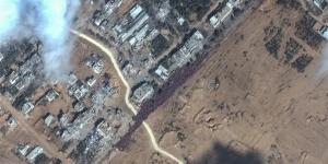 بالبلدي: صور الأقمار الصناعية تظهر حشوداً تحاول الإخلاء إلى جنوب قطاع غزة belbalady.net