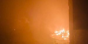 بالبلدي: اندلاع حرائق هائلة في قصف إسرائيلي لشمال غزة | شاهد belbalady.net