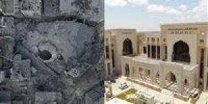 بالبلدي : تكلف إنشاؤه 11 مليون دولار.. آخر صور لـ قصر العدل فى غزة قبل تدميره