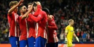 بالبلدي: أتلتيكو مدريد يتعادل 1-1 مع لوجو فى الشوط الأول بكأس ملك إسبانيا