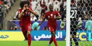 بالبلدي: الأردن ضد قطر.. أكرم عفيف يفتتح أهداف نهائى كأس آسيا بالدقيقة 21