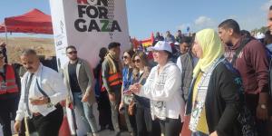 بالبلدي: وزيرتا البيئة والتضامن تشاركان الأطفال سباق ماراثون Run For Gaza.. صور