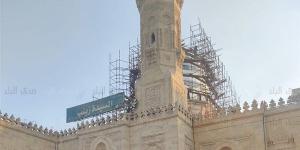 بالبلدي: صدى البلد يرصد أعمال تطوير مسجد السيدة نفيسة| صور belbalady.net