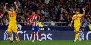 بالبلدي: أتلتيكو مدريد ضد برشلونة.. جواو فيليكس يتقدم للبارسا 1-0 وطرد تشافي