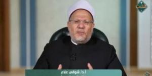 بالبلدي: المفتى لقناة الناس: العبادة والعمل نعمتان متلازمتان في الإسلام.. فيديو