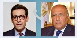 بالبلدي : سامح شكري يتلقى اتصالاً من وزير خارجية فرنسا