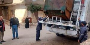 بالبلدي: محافظ كفر الشيخ: رفع 1985 طن قمامة بمراكز ومدن المحافظة
