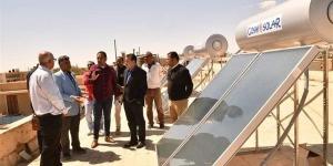 بالبلدي: تدشين أول تجربة تركيب سخانات تعمل بالطاقة الشمسية بجامعة الوادي الجديد belbalady.net