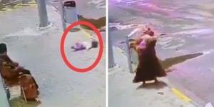 بالبلدي: شاهد لحظة سقوط طفلة من الطابق الرابع في السعودية بالبلدي | BeLBaLaDy