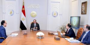 بالبلدي : الرئيس السيسي يستعرض مشروع موازنة العام القادم مع وزير المالية ونائبه