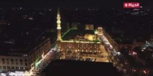 بالبلدي: بعد قليل.. بث مباشرة على قناة الحياة لصلاة العشاء والتراويح من مسجد الحسين