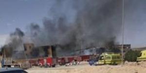 بالبلدي: السيطرة على حريق التهم مكاتب إدارية داخل إحدى الشركات فى القطامية