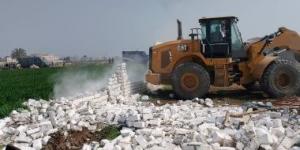 بالبلدي: إزالة 424 حالة إشغال طريق مخالف بمراكز البحيرة