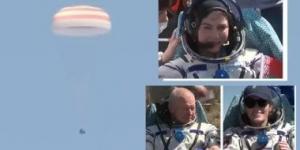 بالبلدي: كبسولة سويوز تهبط بسلام بـ3 رواد من مهمة محطة الفضاء الدولية