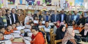 بالبلدي: مدرسة الشهيد ممدوح الصردى بكفر الشيخ الأولى جمهوريا بمسابقة المكتبة النموذجية