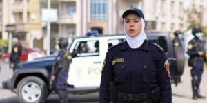 الشرطة النسائية تشارك في تأمين احتفالات العيد