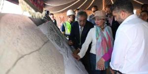 بالبلدي : وزيرة البيئة بجولة تفقدية لمتابعة الأعمال الإنشائية لقرية الغرقانة بمحمية نبق بجنوب سيناء