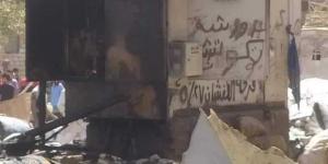 بالبلدي: السيطرة على حريق في مخزن خردة بالسويس