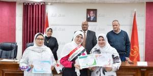 بالبلدي: تعليم بورسعيد تكرم 7 طلاب فائزين مسابقة الكمبيوتر وتكنولوجيا المعلومات الوزارية belbalady.net