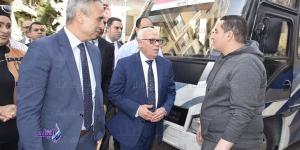 بالبلدي: محافظ بورسعيد ورئيس حماية المستهلك يزوران إحدى السلاسل الغذائية داخل البازار الجديد belbalady.net