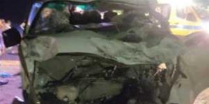 بالبلدي: إصابة 7 أشخاص إثر انقلاب ميكروباص على طريق الدائرى