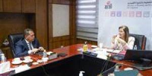 بالبلدي: وزيرة التخطيط تناقش مع رئيس مجلس إدارة «طربول الصناعية» اهم إنجازات المدينة