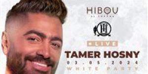 بالبلدي : الجمعة المقبلة.. تامر حسني يستعد لإحياء حفل غنائي كبير في العين السخنة