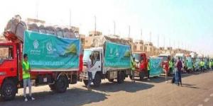 إدخال 118 شاحنة مساعدات من معبري رفح وكرم سالم إلى قطاع غزة