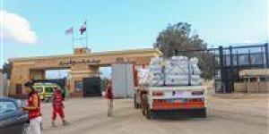 بالبلدي : هيئة المعابر: وصول 237 شاحنة مساعدات غذائية لـ غزة