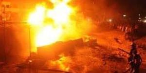 بالبلدي: حريق هائل بمخزن شركة أدوية شهيرة بمنطقة العوايد في الإسكندرية belbalady.net