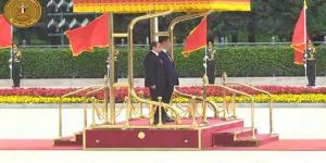بالبلدي : مراسم استقبال رسمية للرئيس السيسى بقصر الشعب الرئاسى فى بكين