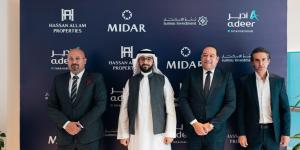 بالبلدي : A Giant Alliance Brings Together “MIDAR,” “Sumou Investment” of Saudi Arabia, “Adeer International,” and “Hassan Allam Properties” to Develop Hotel and Entertainment Projects in Cairo by the Nile and in MIDAR Cities