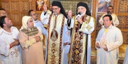 بالبلدي: مطران المنيا للأقباط الكاثوليك يترأس عيد النور السنوى بكاتدرائية يسوع الملك
